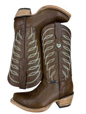 Rockin'  Brown Women's Western Heeled Boots